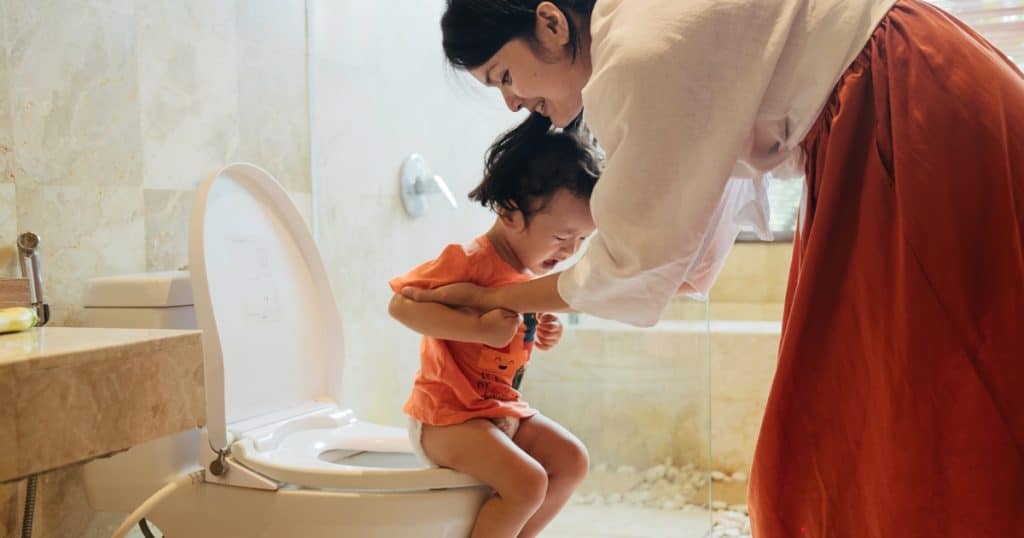 Little boy refusing to use the toilet https://www.autismparentingmagazine.com/autism-potty-training-regression/